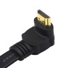 CERRXIAN 1FT Flat Slim High Speed HDMI Extension Cable A
