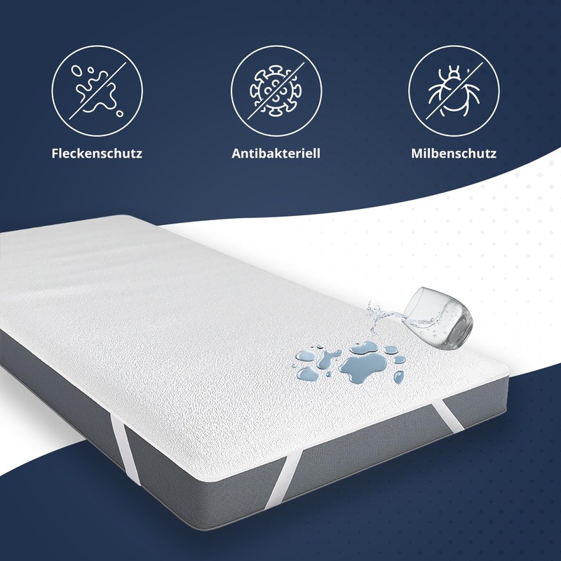 JACOBSON Mattress Protector 60 x 120 cm - Waterproof Mattress