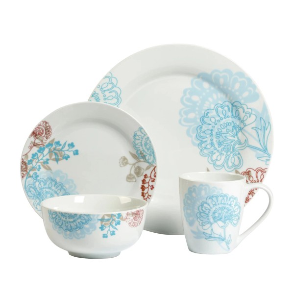 Tabletops Unlimited, Inc 16pc Dinnerware Set - Emma Multi