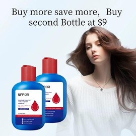 NIPPORI Selenium Disulfide Shampoo – 300ml Anti-Dandruff, Anti-Itch, Oil Control, Scalp Cleansing & Refreshing Hair Care Treatment