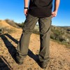 LAPG Men's Core Stealth Cargo Pant, Lightweight Elastic Waistband EDC