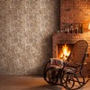 Tegeme 100ftx54in Stone Wall Backdrop Roll, Rock Plastic Tablecloth