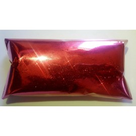 Brillantflake 1/2 Pound Premium Fire Red .008" Metal Flake Custom Auto Paint Additive Flakes