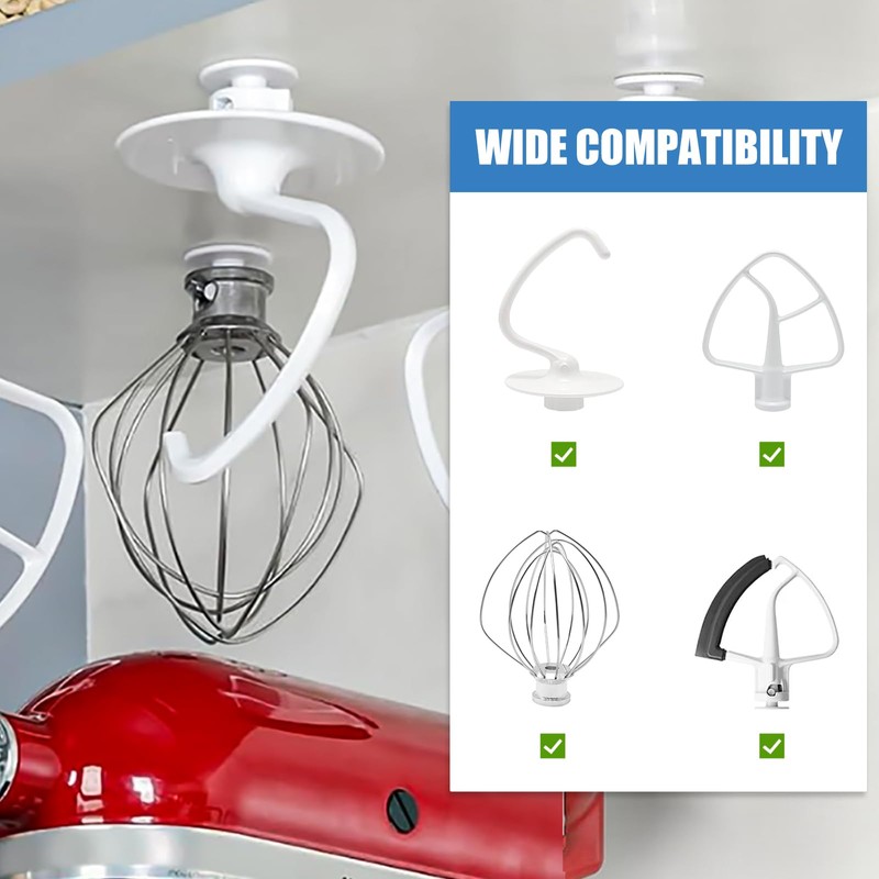Stand Mixer Attachment Holders for Kitchenaid Stand Mixer Accessories and