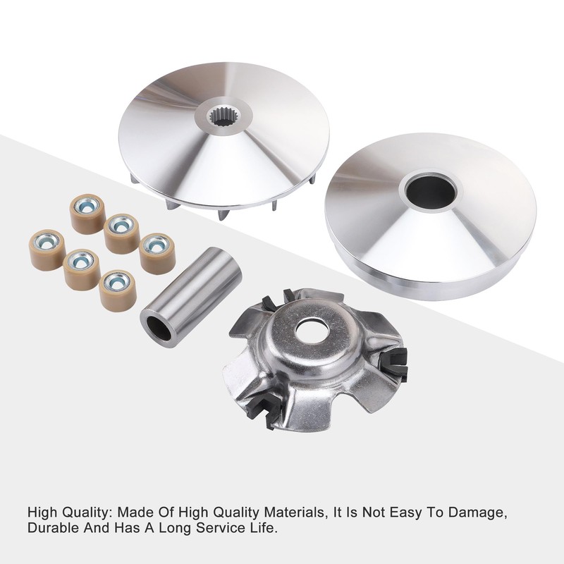 GOOFIT Motorcycle Complete Variator Roller Assembly Replacement For GY6 125cc