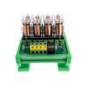 ANMBEST 4 Channel AC/DC 24V Rail Mount Relay Interface Module