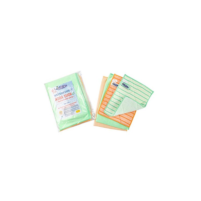Aqua Clean Aqua Cloth System Cleaning Set of 4