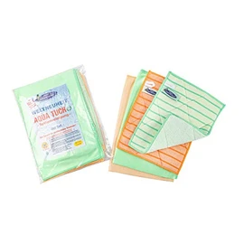 Aqua Clean Aqua Cloth System Cleaning Set of 4