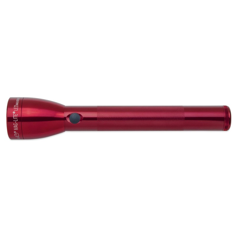 Maglite ML50L LED 3-Cell c Flashlight in Display Box, Red