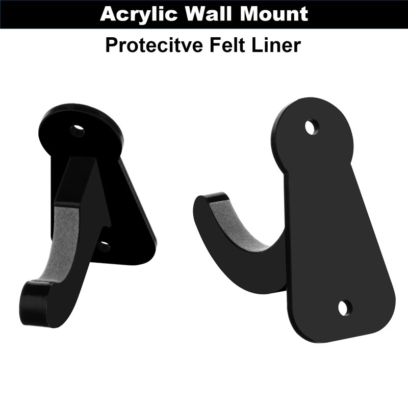 Cosmos 1 Set Acrylic Baseball Bat Wall Mount Holder Stand