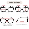 Eyekepper Reading Glasses for Women Large Frame Readers Eyeglasses Oversize