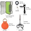 Maxcatch Fly Fishing Accessories Vest Pack Tool Combo Line Nipper/Forceps/Zinger/Leader