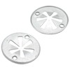 Adunsiaoto Car Heat Shield Clips, Metal Locking Star Washers, Car