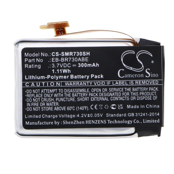 DRAWBELL Replacement Battery for S'amsung SM-R730,SM-R730A,SM-R730T,SM-R730S,SM-R730V,SM-R735,Part NO:EB-BR730ABE,GH43-04538B (300mAh/3.7V)