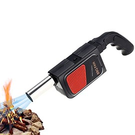plplaaoo BBQ Handheld Power Fan, Electric Bellow, Wood Stove Blower Bag for Pit Air Buffer for Outdoor Picnic, Camping, Hiking, Cooking Stove, Bellows for Fire Pit Blower Fireplace Indoor E