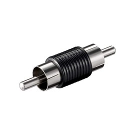 Goobay 11609 RCA adapter; male to male - RCA male > RCA male