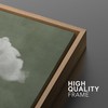 MUDECOR Framed Canvas Print Wall Art Minimalist Floating Cloud Modern