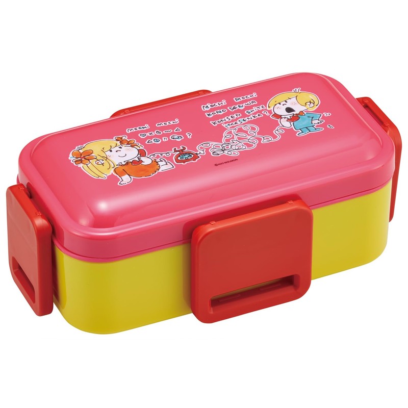 Skater PFLW4AG 2-Tier Lunch Box, 23.6 fl oz (600 ml),