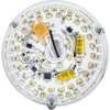 HAOLEDI 4" 20W LED Ceiling Fan Light Retrofit Kit, Ceiling