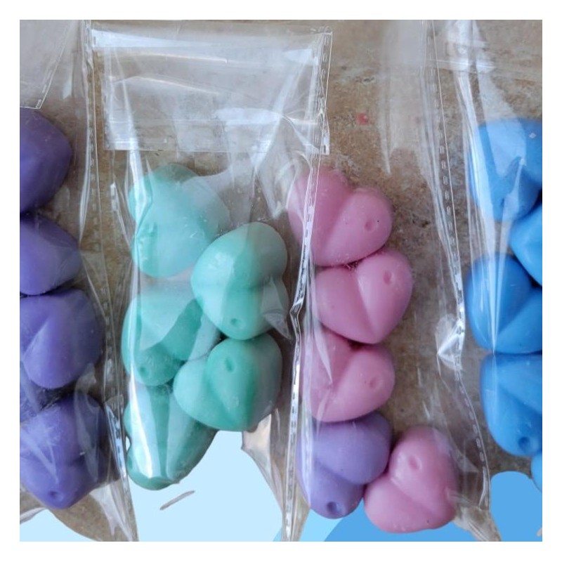 Strong Scented Soy Wax /Heart Shaped Wax Melt large candles:_Cool