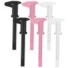 Angoily 6pcs Eyebrow Calipers Dual Scale Ruler for Precise Eyebrow