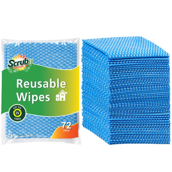 SCRUBIT SCRUBIT Reusable Cleaning Wipes, Handy Wipes for Kitchen and