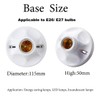 25ft Light Bulb Base with Cord E26/E27 Light Socket with