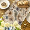 Poppy Floral 210 GSM Spring Table Runner, Seasonal Summer Fall