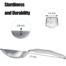 Myapet Cat Litter Scoop (Grey Handle, Small)