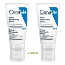 Loción Hidratante De Rostro Am Fps30 Piel Normal/seca 52ml*2