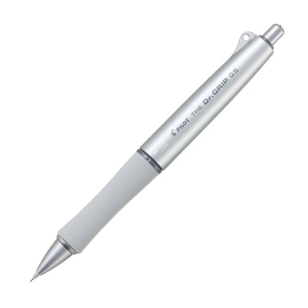 PILOT Mechanical Pencil, The Doctor Grip, 0.5mm, HTDG-90R-S, Silver