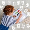 42 Piece Letter Stencil Set, 10 cm Reusable Letters Numbers