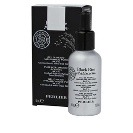 Perlier Black Rice Platinum Pure Hyaluronic Acid 94.5% Jumbo 1.6oz. New & Sealed