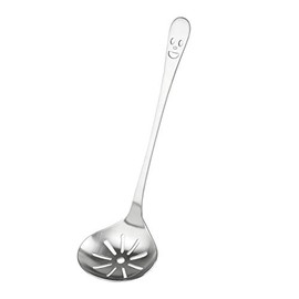 Pearl Metal B-2052 Ladle, 18-8 Stainless Steel, Tabletop Hole, Silver