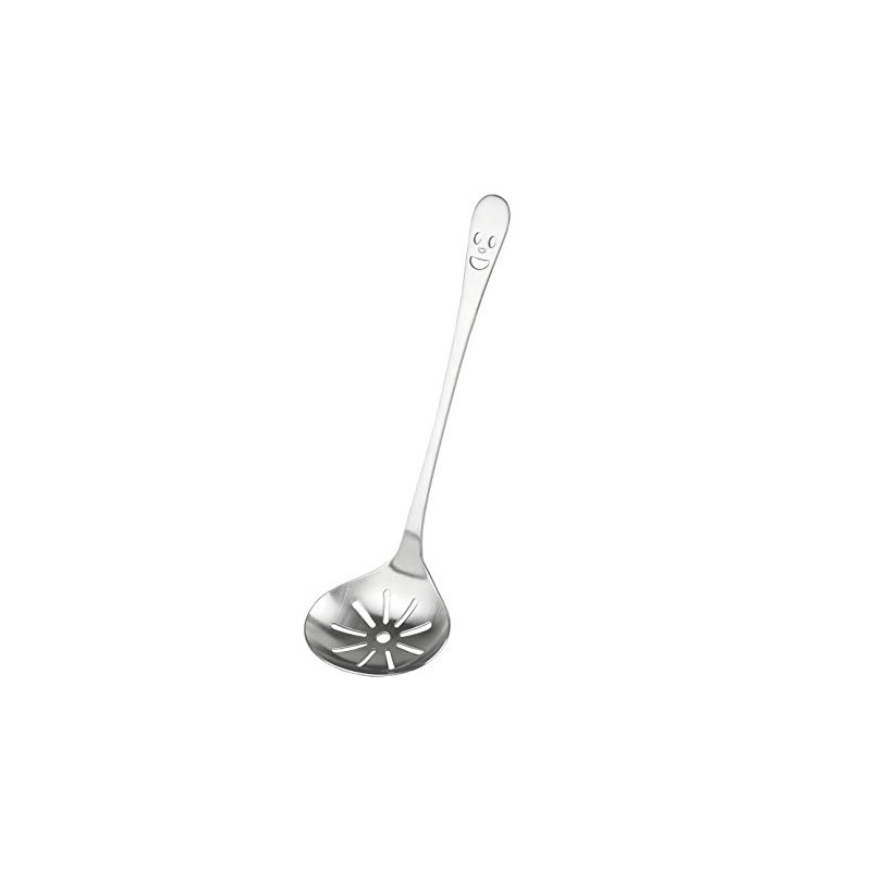 Pearl Metal B-2052 Ladle, 18-8 Stainless Steel, Tabletop Hole, Silver