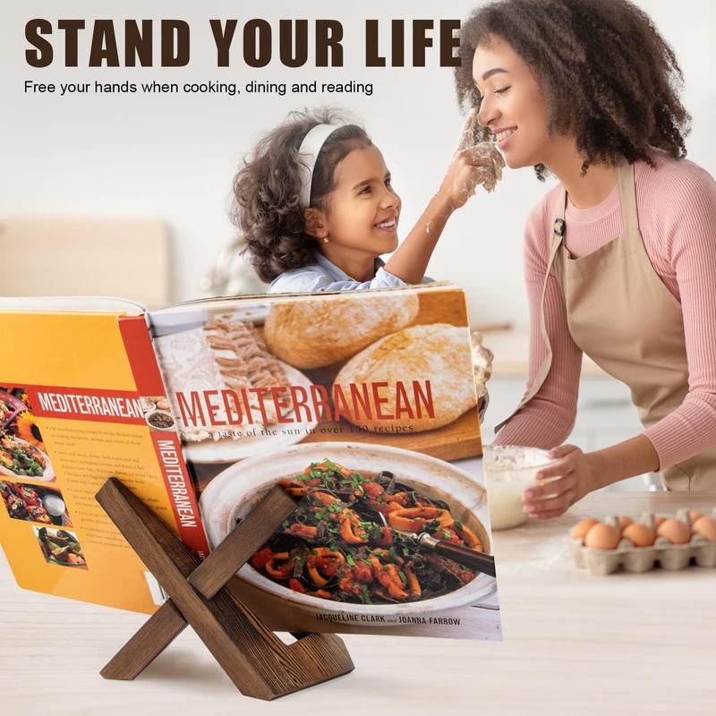 MOPCONY Book Stand, For Recipe Books, Reading Stand, For Recipe