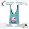 HTSW Stylish Eco Bag, Kirby Star, Cute, Foldable, Handbag, Compact,