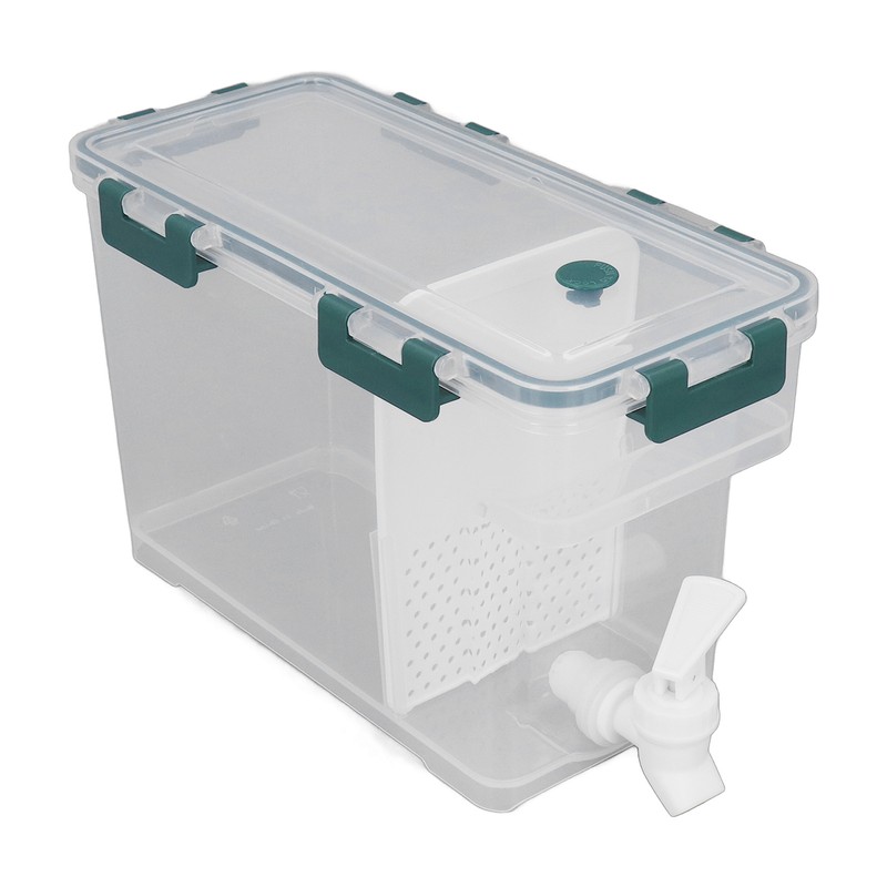 3.5L Drink Dispenser with Spigot Rubber Ring Safe Large Capacity