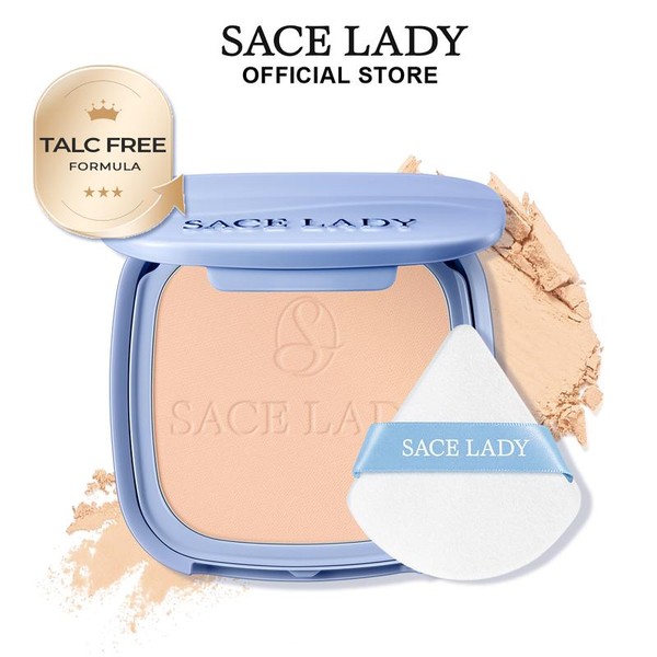 SACE LADY Oil Control Face Powder,Waterproof Setting Powder,Talc-Free Matte Face