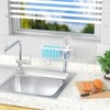 Yazoni 2-in-1 Sponge Holder for Kitchen Sink, Suction Cup Sponge