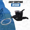 WEEROCK Bike Shifter Lever 18 Speeds 3X6 Thumb Gear Shift