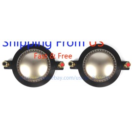 Unbranded 2pcs Diaphragm PRV AUDIO RPD3240Ti-8 for D3240Ti 2" Driver 8 Ohms US STOCK