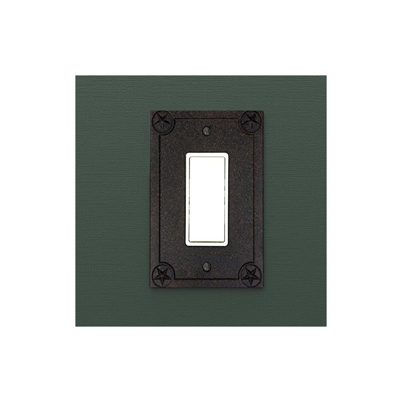 allen + roth Texas Star Wall Light Switch Plate Single