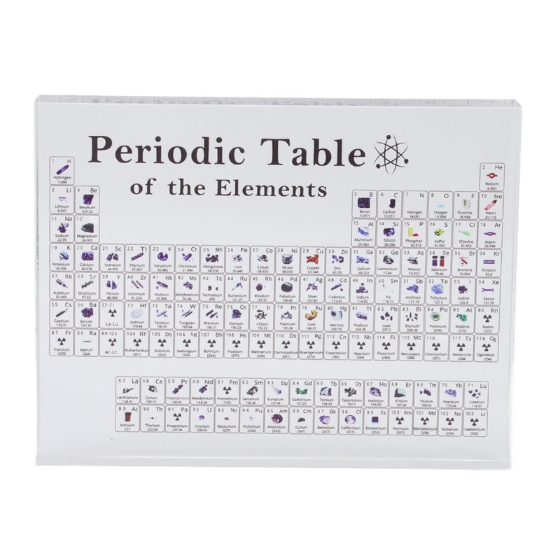 Periodic Table Of Elements Black Acrylic Chemical Elements Alphabet Periodic
