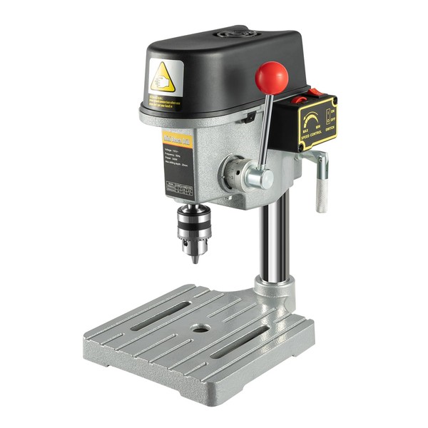 LINISHOP 340W Mini Benchtop Drill Press Portable Wood Drilling Machine