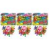 JA-RU Rainbow Jax Toy Set (3 Pack) Big Plastic Jacks