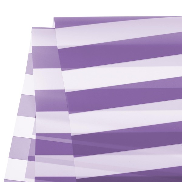 MECCANIXITY Flower Wrapping Paper Waterproof Bouquet Floral Paper Wide Striped