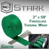 Stark 2" x 50FT Exhaust Header Fiberglass Heat Wrap Tape