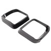 1 Pair Left Right Rear View Mirror Frame Cover Side