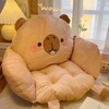 Ditucu Capybara Seat Cushion Kawaii Chair Cushions 17.7 x 15.7
